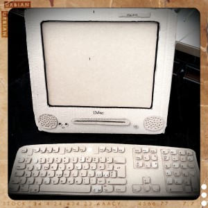 Mexikanischer iMac der ersten Generation.
